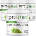 (3 Pack) Testo Greens אבקת - Testo Greens, Testo Greens אבקה, TestoGreens, Testo Greens מתקדם פורמולה, Testo Greens All Natural Formula, Testo Greens אבקת ביקורות, 90 לשרת במשך 3 חודשים