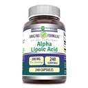 פורמולה מדהימה Alpha Lipoic Acid | 200 תוסף Mg | קפסולות | Non-GMO | Gluten-Free | Made in USA (1 Pack, 240 Count)
