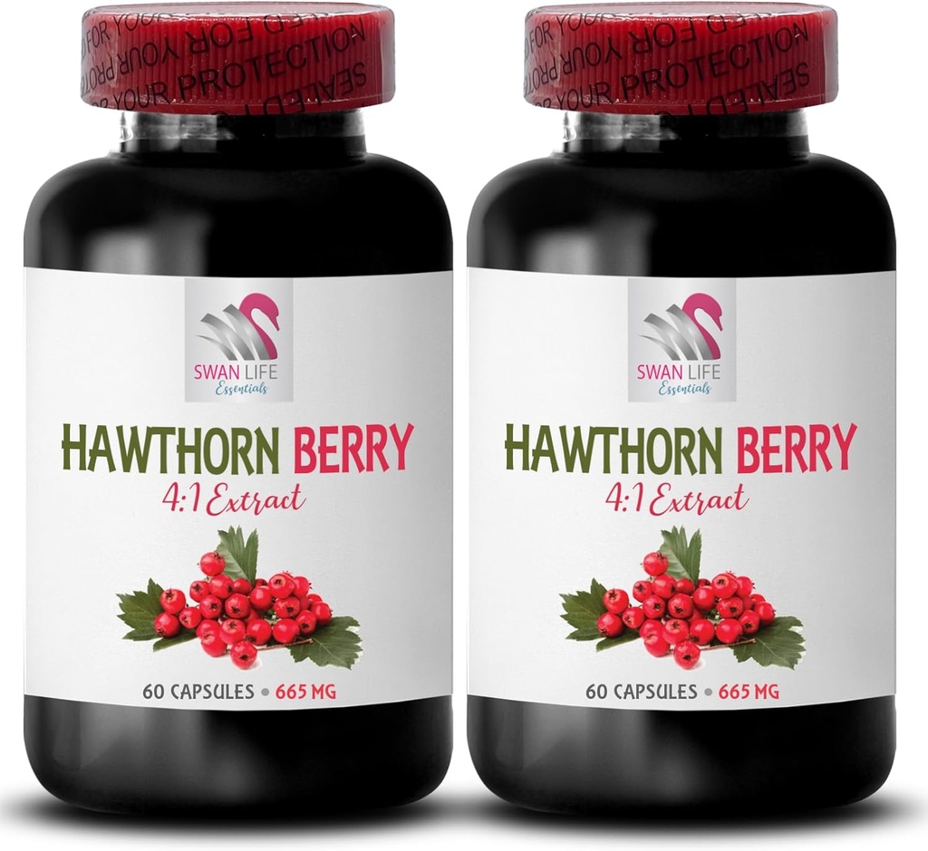 hawthorn berry נוגד חמצון - HAWTHORN BERRIES EXTRACT - hawthorn berry תמצית קפסולות, אבקת תמצית ברי, אנרגיה פראית, כדורי אנרגיה hawthorn שיער מצבר 2 בוט 120 קפסולות