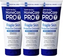 Welmedix Fragile Skin Protective Ointment | בית החולים כיתה ריפוי אוינטמנט, קרם גדר ו Skin Protectant w/Calendula לטיפול ב- Eczema, Psoriasis, Dermatitis, Bed Sores, Chafing (Pack of 3)