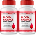 תוסף VIVE MD Blood Balance - פורמולה רשמית - תוסף איזון דם, תוספת כוח עם ויטמין C, אבקת שורש Turmeric, Zinc Reviews (2 Pack)