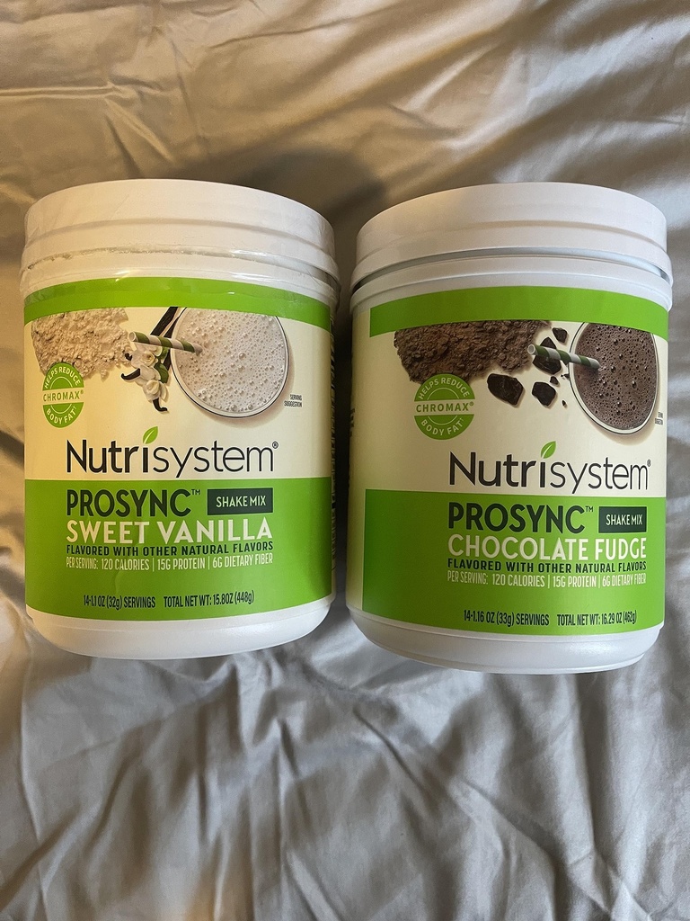 חומרים מזינים של מערכת העיכול Probiotic Shakes שוקולד Fudge ו Sweet Vanilla Shake Mix - חלבונים ופרוביוטיקה תומכים Bust Belly Bloat 2 Containers 16.3 oz. כל 28 משרתים,(Pack של 2)