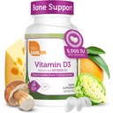 Zahler - ויטמין מתקדם D3 5000 IU Softgels (120 Count) ויטמין ידידותי צמחוני D עבור תמיכה Immune, העצם, שיניים ובריאות השרירים - כל יום D3 ויטמין עבור מבוגרים - Easy Swallow V