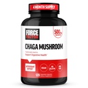 עבור FACTOR Chaga Mushrooms קפסולות, תוסף Mushroom לתמיכה בבריאות Gut ו Digestion, עשוי מ- Real Mushrooms, טבעוני, non-GMO, 120 קפסולות
