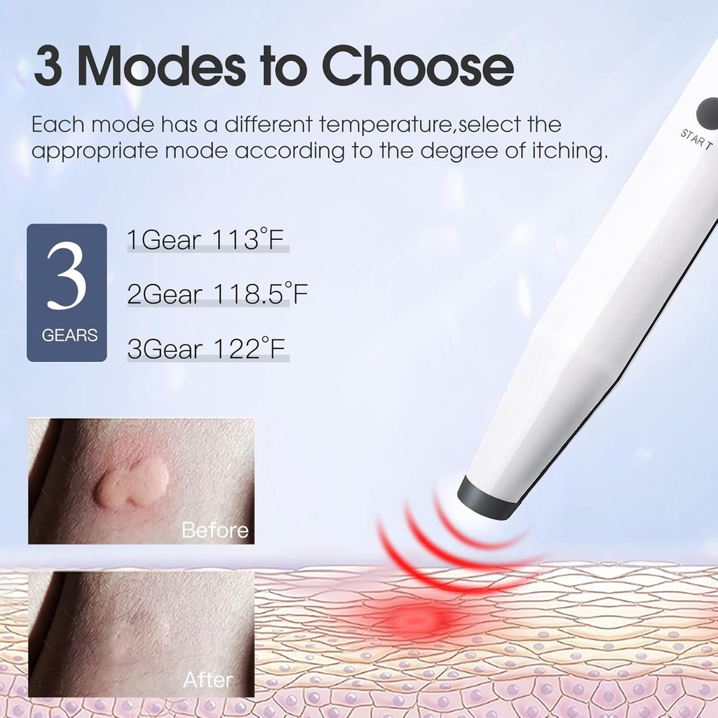 Insect Sting ו Bite הקלה, באג Bite Healer לטיפול כימי חינם של Insect Bites ו Stings, מספק סיוע טבעי של Itching ו Swelling, עבור Mosquito Bites