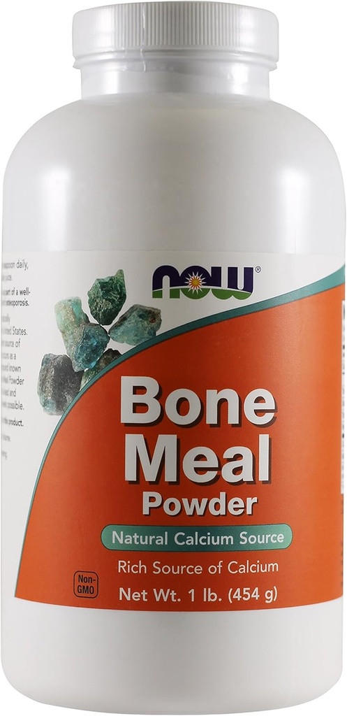 Now Foods Bone Meal אבקת 16 oz