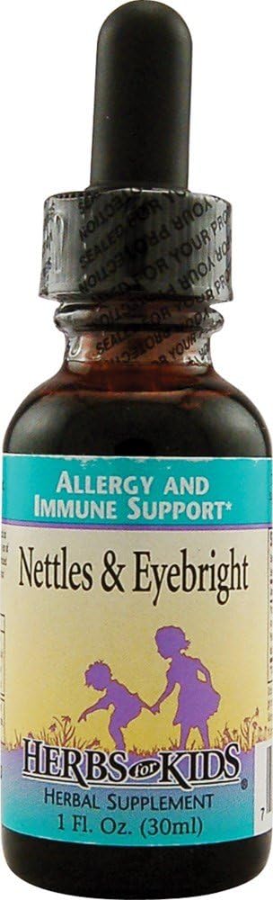הצלעות לילדים Nettles ו- Eyebright 1 Ounce - 3 למקרה.