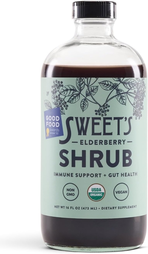 בסביבה הקרובה של Sweet's Elderberry Organic Shrub | USDA Organic