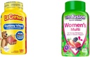 L'il Critters Gummy Vites Daily Gummy Multivitamin לילדים & Vitafusion Womens Multivitamin Gummies