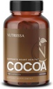 Acissa Cocoa כמוסות 2000mg - Advanced Heart Health, Nitric Oxide & Circulation תמיכה - 500 מ"ג Cocoa Flavanols לכל משרת - EPEB מוסמך עבור Purity & Potency - טבעוני, 120 קפסולות, 40 משרתים