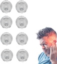 Tinnitus Relieve התקן - 2 Pair Tinnitus Ear Cuff Set - Stop Earרינג