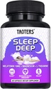 מלטונין 10 מ"ג עם L-theanine, Magnesium ו- More Sleep Support for Adults