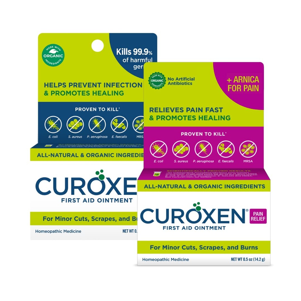 CUROXEN עזרה ראשונה Ointment Bundle | All-Natural & Organic Ingredients
