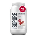 Isopure Zero Carb 100% טהור Whey Isolate אבקת חלבון, Lactose חינם, Gluten חינם, עם ויטמינים, Strawberries & Cream, 25g חלבון Per לשרת, 3 Lbs, 44 משרתים (Packaging May Vary)