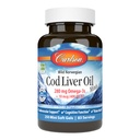 קרלסון - Cod Liver Oil Minis, 280 מ"ג אומגה 3s + ויטמינים A & D3, Heart Support & Cognitive Function, Vision Health, 250 Mini Soft Gels