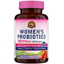 Vitalitown Probiotics for Women 120 מיליארד CFUs, 30 סטרינס, עם Prebiotics & Digestive Enzymes & Cranberry, Gut & Vaginal Health, טבעוני 30 נדחה שוחרר Caps
