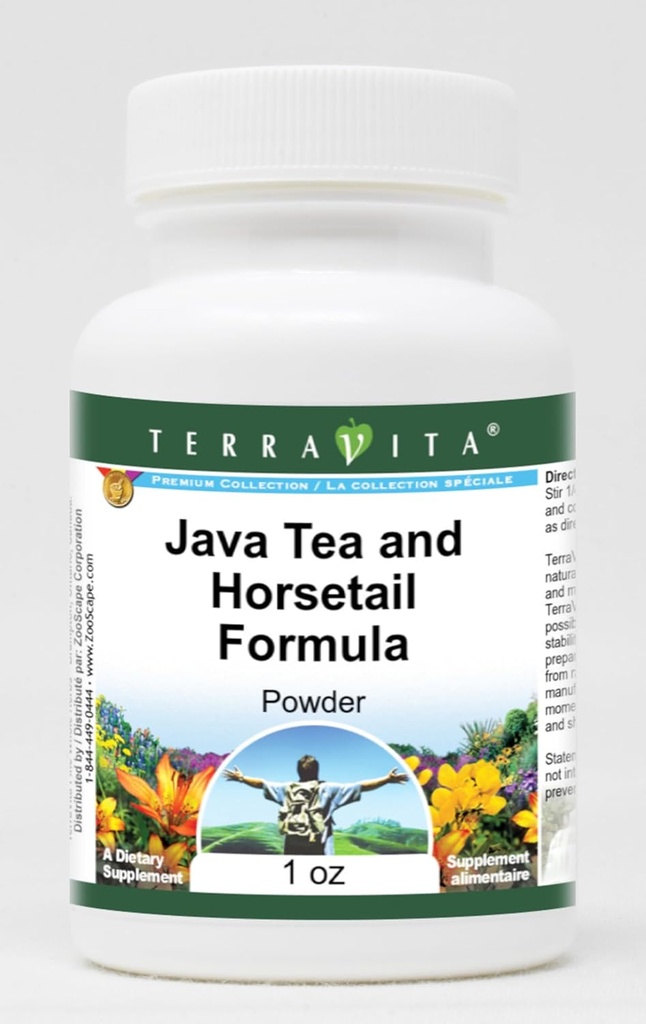 Java Tea and Horsetail פורמולה אבק (1 oz, ZIN: 514005)