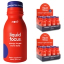 More Labs Liquid Focus, nootropic Smart drink with Powerful Antioxidants & Fitogenic Herbs for Energy and Concentration, 150 מ"ג קפאין (Pack of 24)
