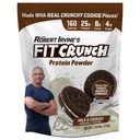 FITCRUNCH Tri-Blend Whey חלבון, Keto Friendly, Low Calories, חלבונים גבוהים (18 משרתים, חלב ועוגיות)