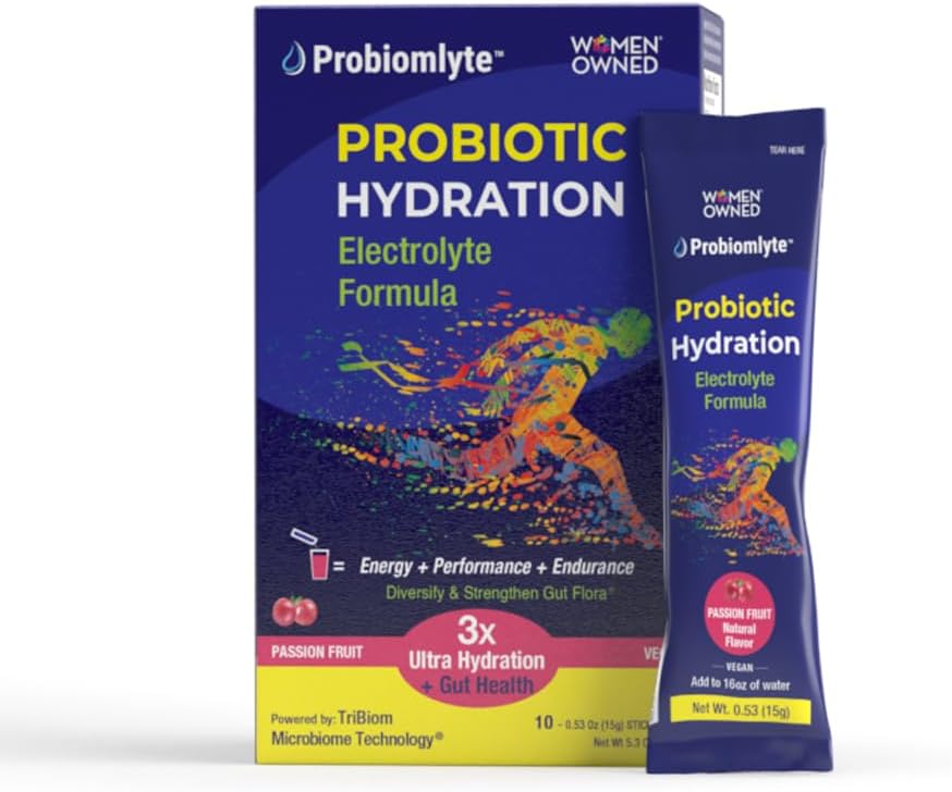 Probiomlyte- Probiotiction Amplifier (פרי העברה) עם טכנולוגיית TriBiom Microbiome פטנט עבור Endurance, ביצועים, אנרגיה ו Gut Health