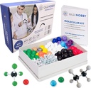 Old Nobby Organic Chemistry Set (425 PC) Molecular Model Kit with Atoms, Bonds, Guide, Bond Removal Tool - STEM Science Kits for Kids Toys for Kids Toys for Students Young Scientists