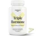 תוספת טבעית של Mood Balance ו-Melatonin, DHEA & Pregnenolone - פורמולה להגדיל את האנרגיה אצל גברים ונשים (60 קפסולות)
