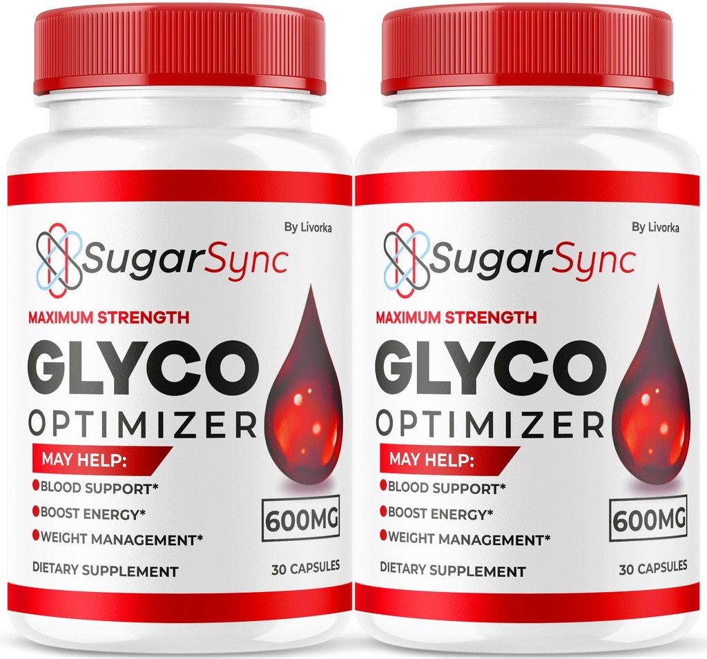 LIVORKA (2 Pack) Sugar Sync Glyco Optimizer, Sugar Sync Glyco, SugarSync Glyco Optimizer, SugarSync Glyco, Sugar Sync Glyco Optimiser, סוכר Sync Glyco אופטימיזציהer ביקורות, 60 קפסולות