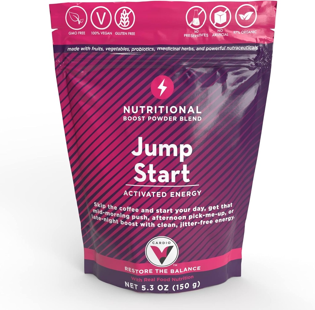 JumpStart - 30 משרתי מזון חכם-Packed Daily מגבירים עבור Jitter-Free Sustainable Energy Enhances Learning