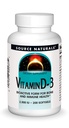מקור: Naturals ויטמין D-3 2000 iu תומך העצם & Immune Health - 200 Softgels