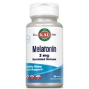 KAL Melatonin 3mg Sustained Release Sleep Aid, Melatonin Supplement Supports Healthy Relaxation, a Calm Feeling and a Proper Sleep Cycle, w/Added Vitamin B6, Vegan, Gluten Free 60 Serv, 60 Tablets