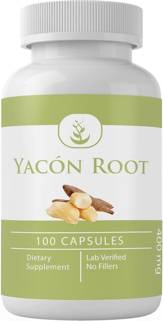 המונחים: OrIGINAL INGREDIENTS Yacon Root, (100 קפסולות) Always Pure, No Additives Or Fillers, Lab מאומתת