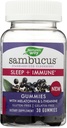 דרכו של הטבע Sambucus Elderberry Sleep + Immune Gummies, 30 Count