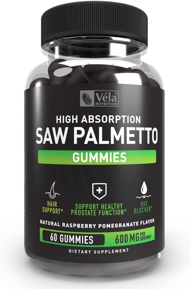 Saw Palmetto Gummies Complex for Men and Women