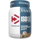 Dimatize ISO100 hydrolyzed אבקת חלבון, 100% חלבון Whey Isolate, 25g של חלבון, 5.5g BCAAs, Gluten Free, Fast Absorbing, Easy Digesting, Cookies ו Cream, 1.6 פאונד