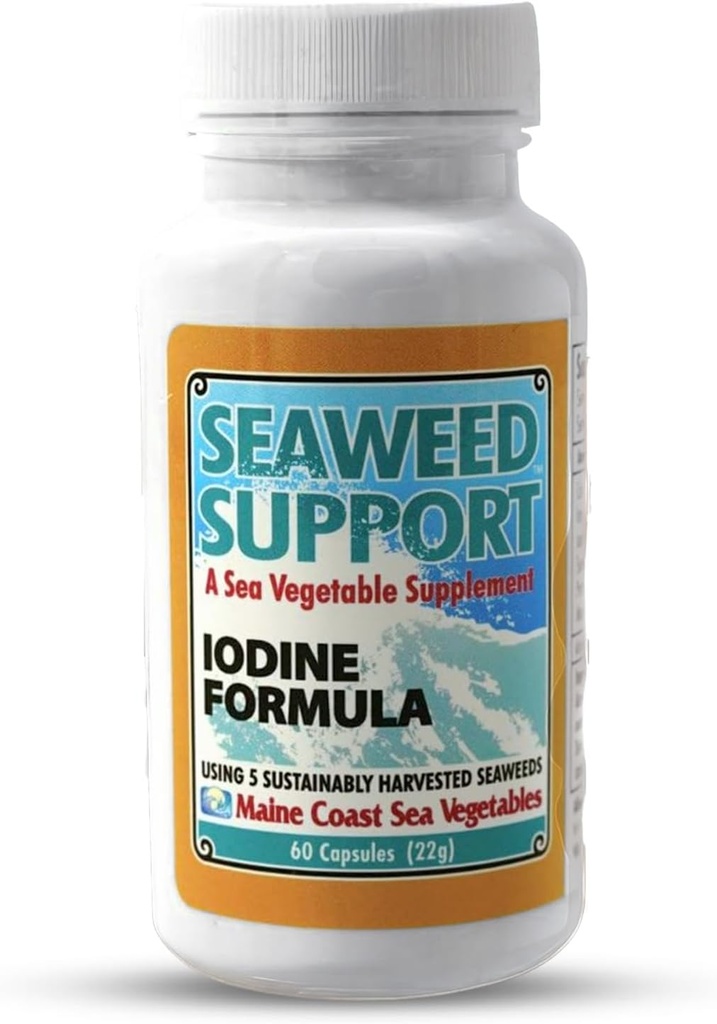 מיין ביץ 'ים ירקות Seaweed תמיכה פורמולה Iodine | מקור Iodine מ Seaweed | Daily Use Iodine Supplement