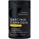 מחקר ספורט Garcinia Cambogia לחלץ (60% HCA) עם שמן קוקוס אורגני אקסטרה Virgin