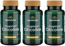Swanson Cognizin Citicoline 1,000 מיליגרם 60 ואג קפסולות (3 Pack)