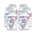 מחקר המאומת UTI - Urinary Tract Support Supplement - 100% טבעי, טבעוני עם Lingonberry, Cranberry & D-Mannose - 6 בקבוק (6 חודשים אספקה)