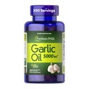 גאווה של Puritan's Pride Premium Garlic Fresh 5000 מ"ג, תוספת תזונתית מסורתית עבור בריאות הלב ותמיכה Circulation עם Antioxidant Properties, 250 Rapid Release Softgels