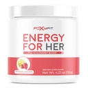 אנרגיה עבורה על ידי Foxy Fit Energy and Recovery Suppport for Women (Strawberry Lemonade - 30 משרתים)