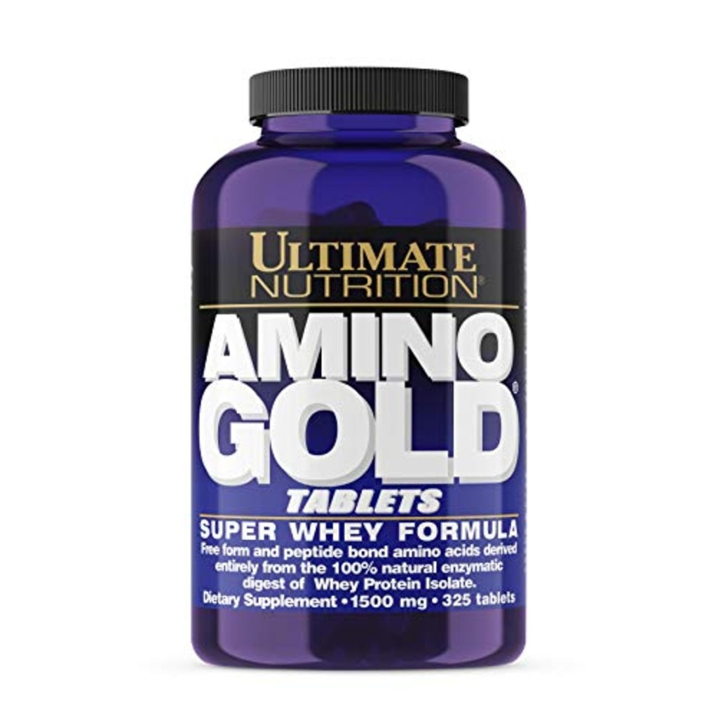 תזונה מושלמת Amino Gold - 1500 מ"ג - 325 טבליות
