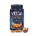 Vega ספורט אבקת חלבון טבעוני + Recovery - 30g צמחי מבוסס חלבון לשרת, בוטנים בוטנים, 19 משרתים, 5g BCAAs, Probiotics, NSF מוסמך, עבור שקדס ו Smoothies, 1.8lbs (Packaging May Vary)