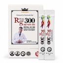 RG3 300 ג'ינסנוסיידס Rg3 Enhanced (Rg3: 50mg / Sachet) קוריאה Red Panax גינזנג אבקת Made בקוריאה, 10 Sachets, Rare Genesenosidesidesideside