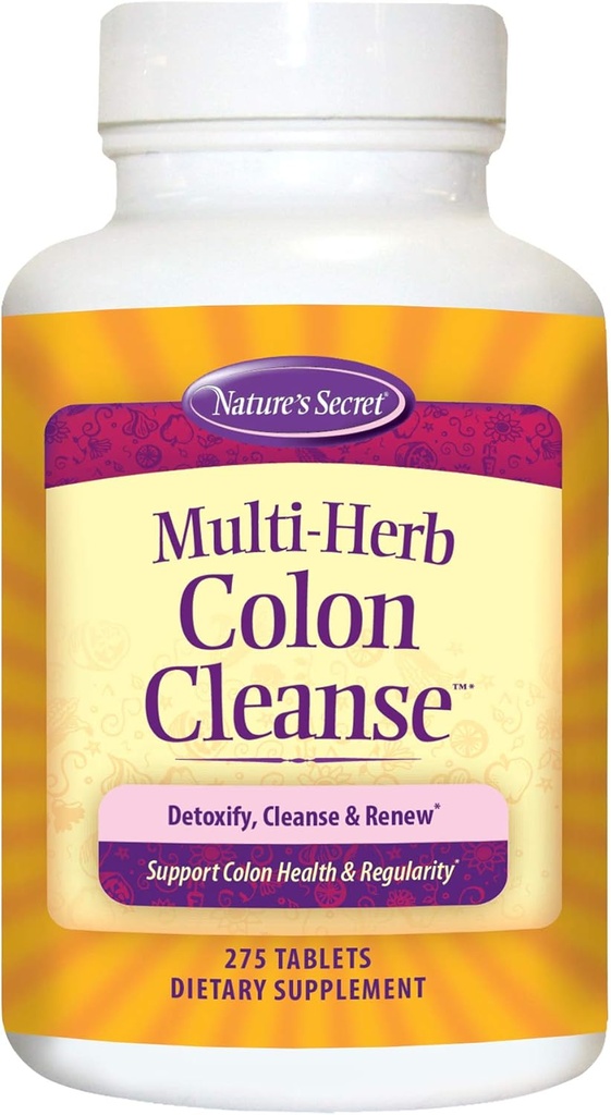 Nature's Secret Multi-Herb קולקציה תמיכה בבריאות ובשגרה, 275 טבליות