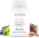 All-Natural השרירים להירגע | 60 קפסולות | ספאם הקלה עם מגנסיום, פרח תשוקה, ולריאן שורש | ריב | Relieves השרירים Spasms, Tension, ומקדם Calmness
