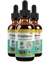 Prostavec Advanced Prostate Support תוסף - פורמולה נוזלית עבור קיצור מהיר יותר עם Pygeum, Saw Palmetto, Sting Nettle + Turmeric & Damiana - טבעוני, non-GMO - 6 oz oz