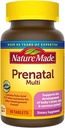 הטבע עשה Prenatal Multi, 90 טבליות, Folic Acid + 17 ויטמינים טרום לידתי מינרלים לתמוך בייבי פיתוח ואמא, ויטמין D3, Calcium, ברזל, Iodine, ויטמין C ועוד (Pack of 3)