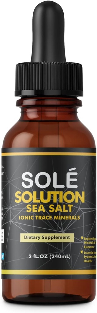 Qei Sole Sea Salt - Composed of Sodium Chloride, Potassium, Iron, Calcium, Magnesium, Copper, אבץ ועוד (Big, 8 0z)