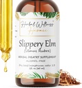 Slippery Elm (Ulmus Rubra) Dried Bark אלכוהול חינם לחלץ (2 oz)